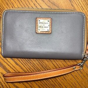 Dooney & Bourke Zip Around Phone Wristlet